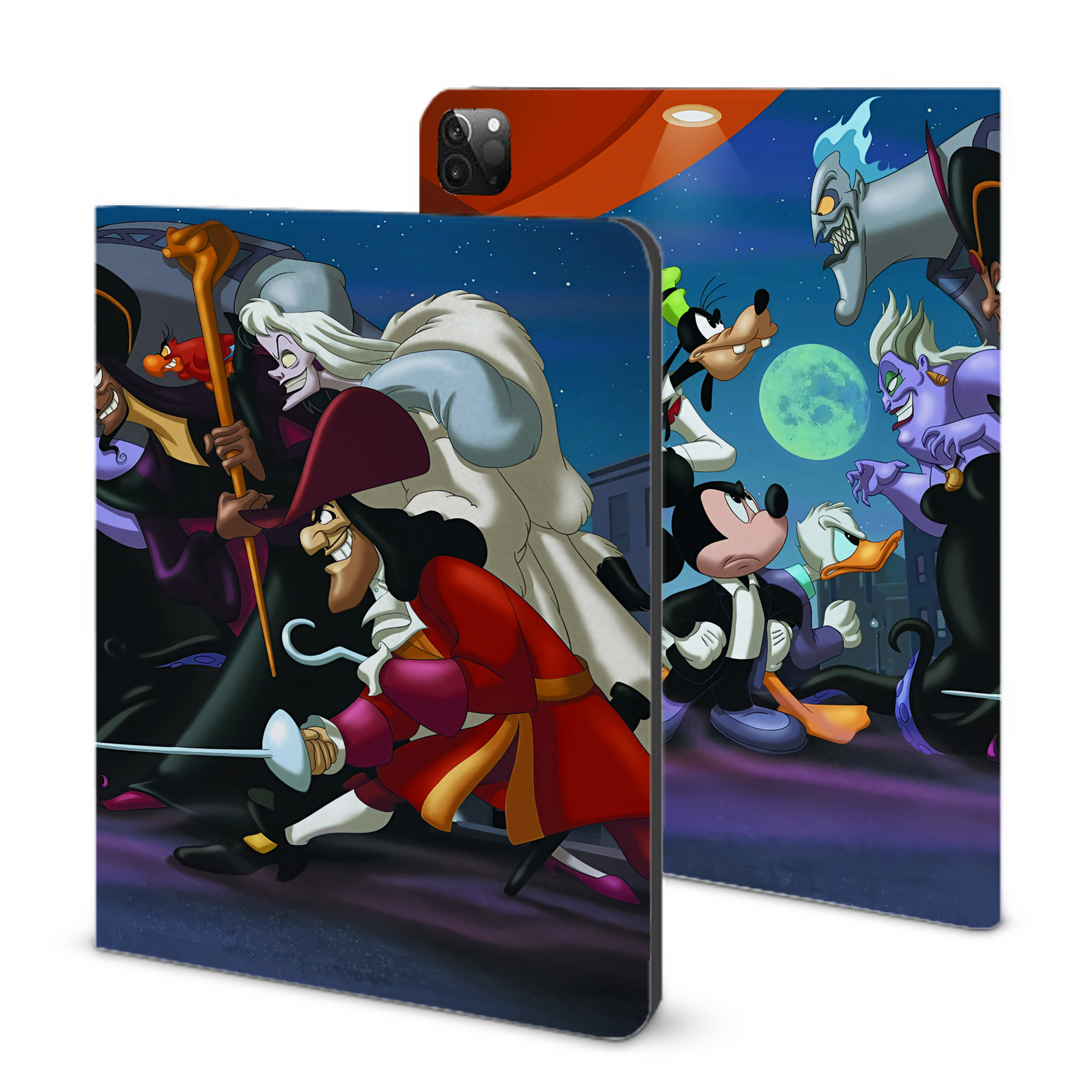 （画像用） ミッキーマウス Mickey Mouse IPadケース ペンホルダー付き ブックスタイルデザイン